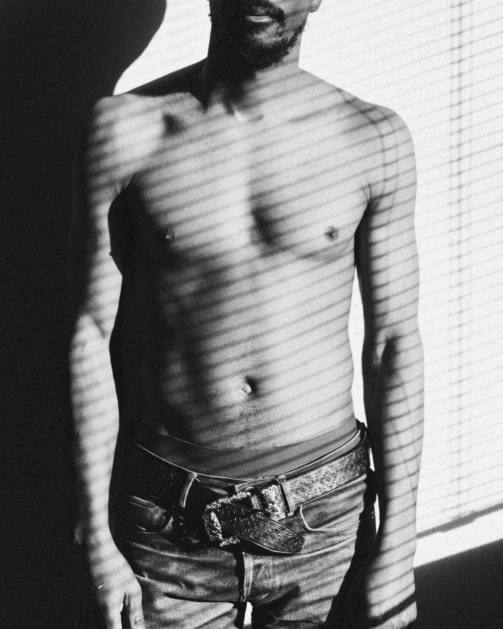 Talavera leather belt