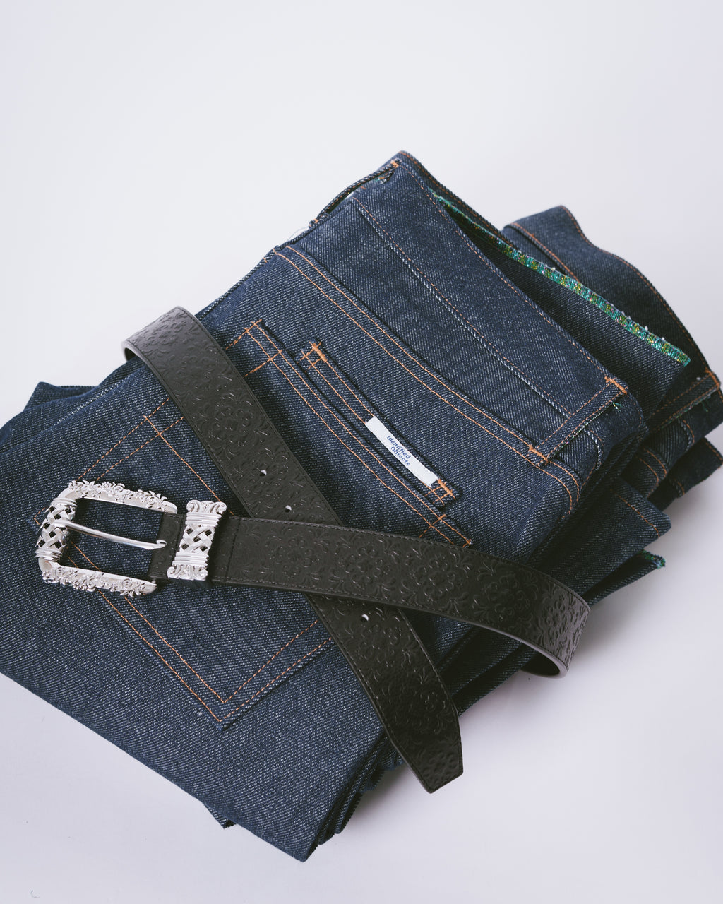 Talavera leather belt