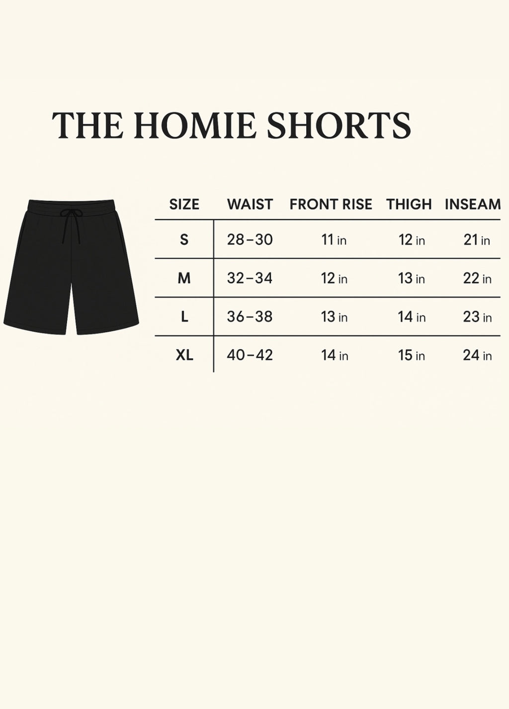 Homie shorts